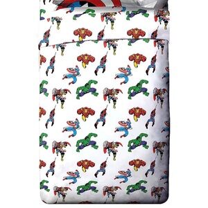 Brand new twin bed fitted Marvel sheet